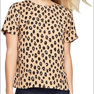 NWOT Target A New Day Leopard top